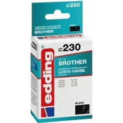 Edding für Brother LC-970/1000 Druckerpatrone – black – Alternativprodukt