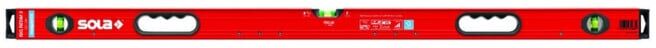 SOLA Niveau magnétique LM Big REDM 3 120 cm peint en poudre (01816401)