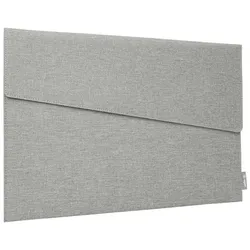 Sigel Laptophülle S hellgrau 35,6 cm (14 Zoll) grau, 35x25x1 cm