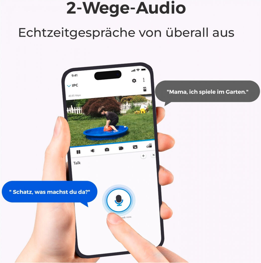 Reolink P430 PoE Überwachungskamera  Dealpreis