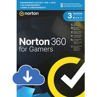 360 for Gamers, Datensicherung-Software Deutsch, 12 Monate / 3 Geräte ESD