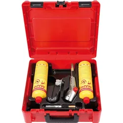 Rothenberger, Lötgerät, Hartlötgarnitur Super Fire 3 Hotboxinclusive Gaskartuschen