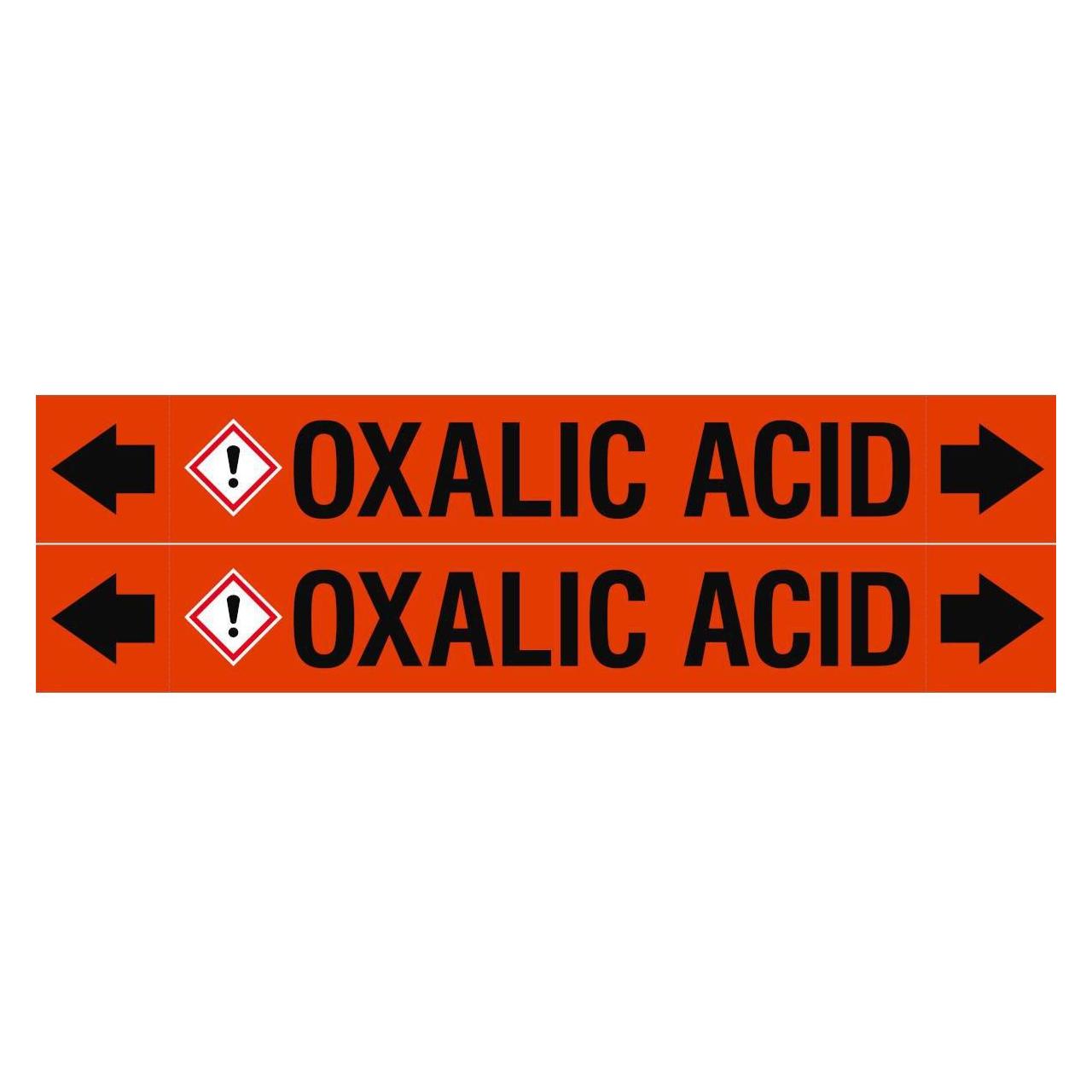 Brady ASME - Rohrmarkierer - Oxalic Acid (ASMEPM-50X345MM-OXALIC ACID)