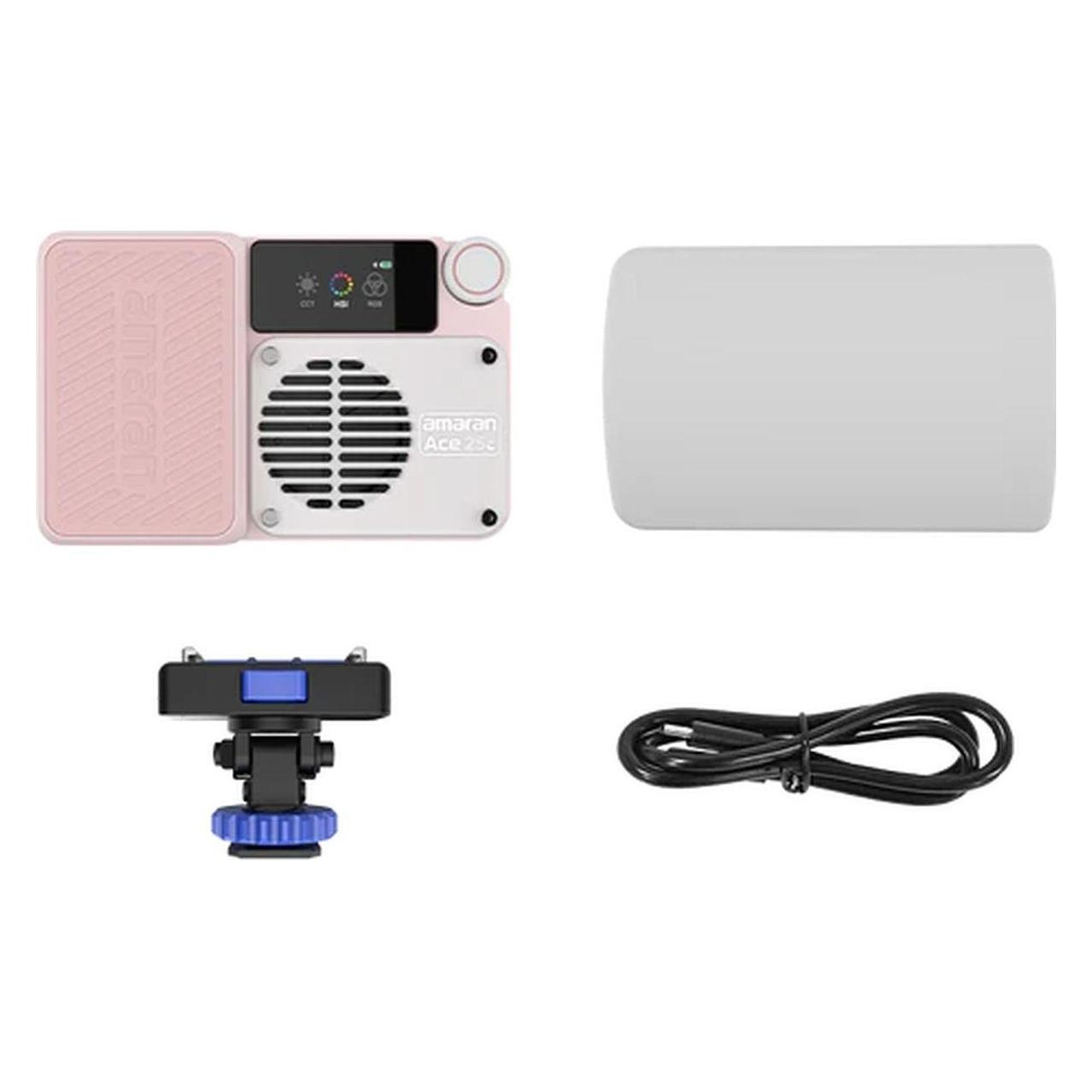 Amaran Ace 25c Pink (Videoleuchte) (6971842188239)