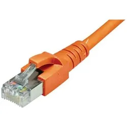 2x Dätwyler Patchkabel RJ-45 - RJ-45, Cat 6A, S/FTP, 0.2 m, Orange (S/FTP, CAT6a, 0.20 m), Netzwerkkabel