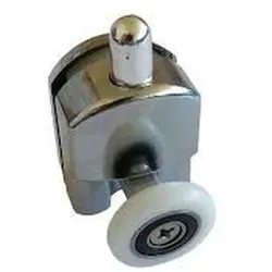 Duschkabinenrolle einfach Chrom (G-29SC)