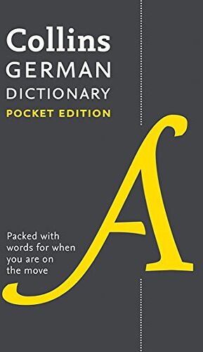 Collins German Dictionary. Pocket Edition: 40,000 Words and Phrases in a Portable Format (Collins Pocket Dictionary) - Preis vom 04.10.2026 03:51:26 h