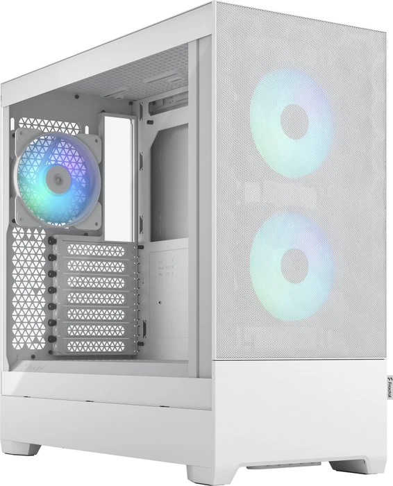 Fractal Design Pop Air RGB White TG Clear Tint