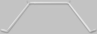 InStyleDesign Lockseam Bay Curtain Rod - 63