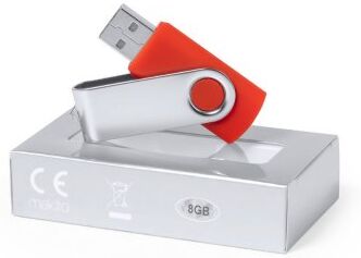 Chiavetta USB Yeskal 8GB twist ABS alluminio vari colori Personalizzate o neutre