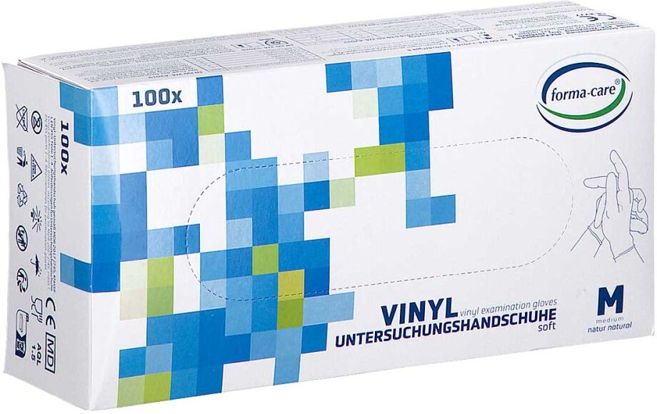 Forma-care Premium Vinyl Soft Grip U.hands.pf M