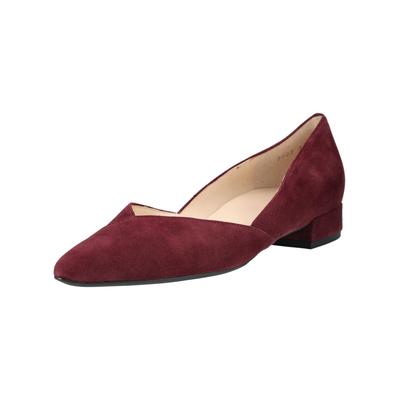 Pumps HÖGL "Högl Pumps Veloursleder", Damen, Gr. 37,5, dunkelrot, Veloursleder, Schuhe Pumps