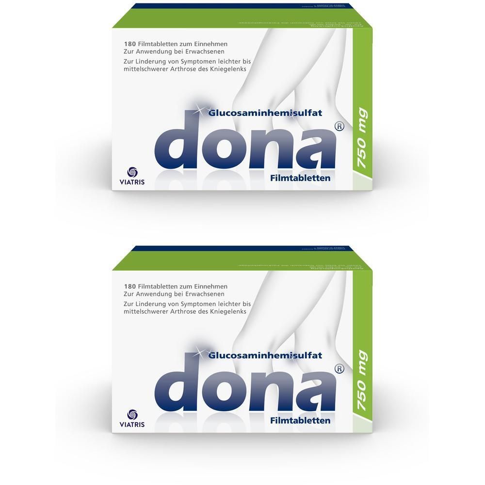 Dona 750Mg x2 2x180 St Filmtabletten