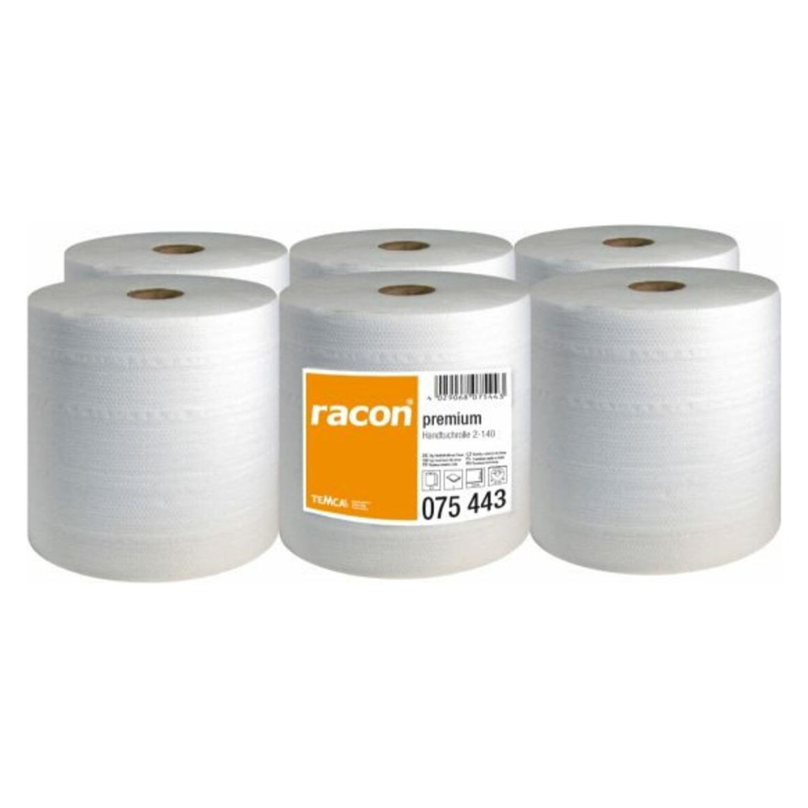 Racon Handtuchrolle Premium 2lag.hochweiss (6x) (075443-01)