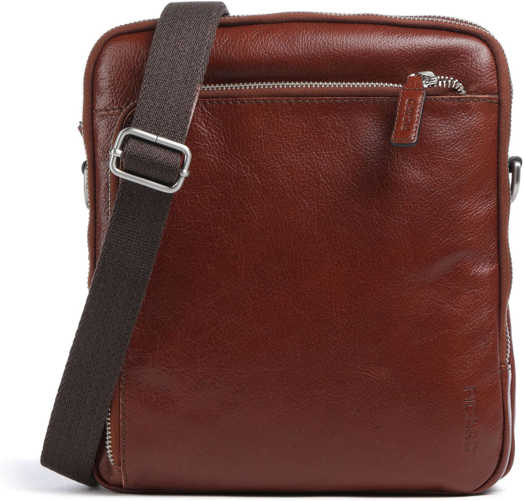 Picard Buddy Umhängetasche aus Leder, braun