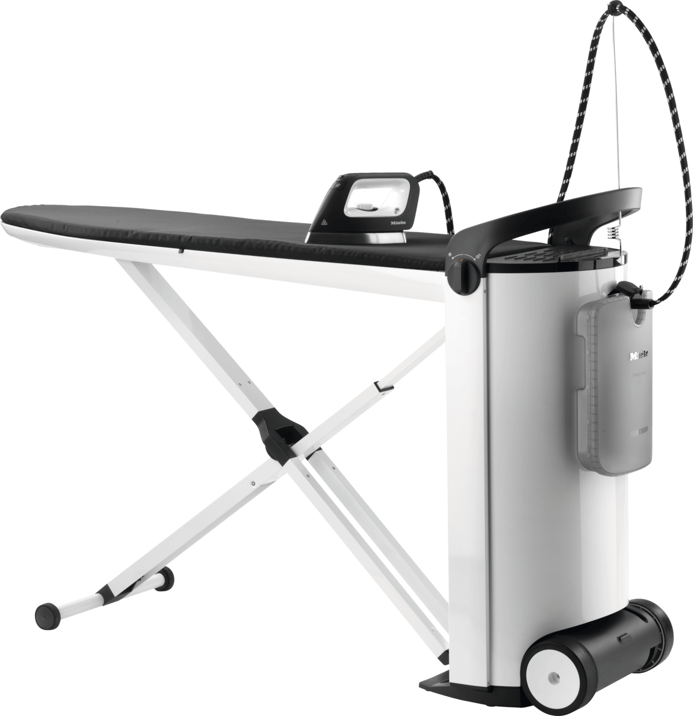 Miele PIB100 [EL] Dampfbügelsystem 2200 W Dampfbügelstation 100 g/min (Schwarz, Weiß) 11580550