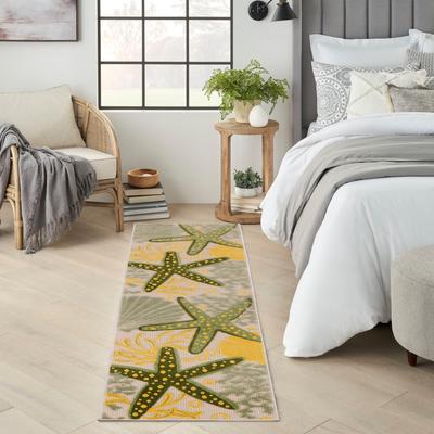 Nourison Aloha Coastal Starfish Indoor/Outdoor Area Rug