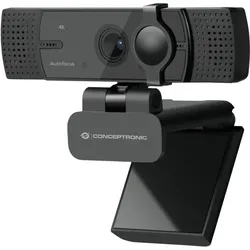 Conceptronic AMDIS08B Webcam 15,9 MP 3840 x 2160 Pixel USB 2.0 Schwarz