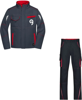 Divisa da Lavoro Color unisex Personalizzate o neutre James & Nicholson
