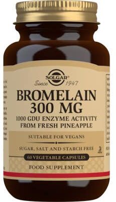 Solgar Bromelina 300mg 60vcaps