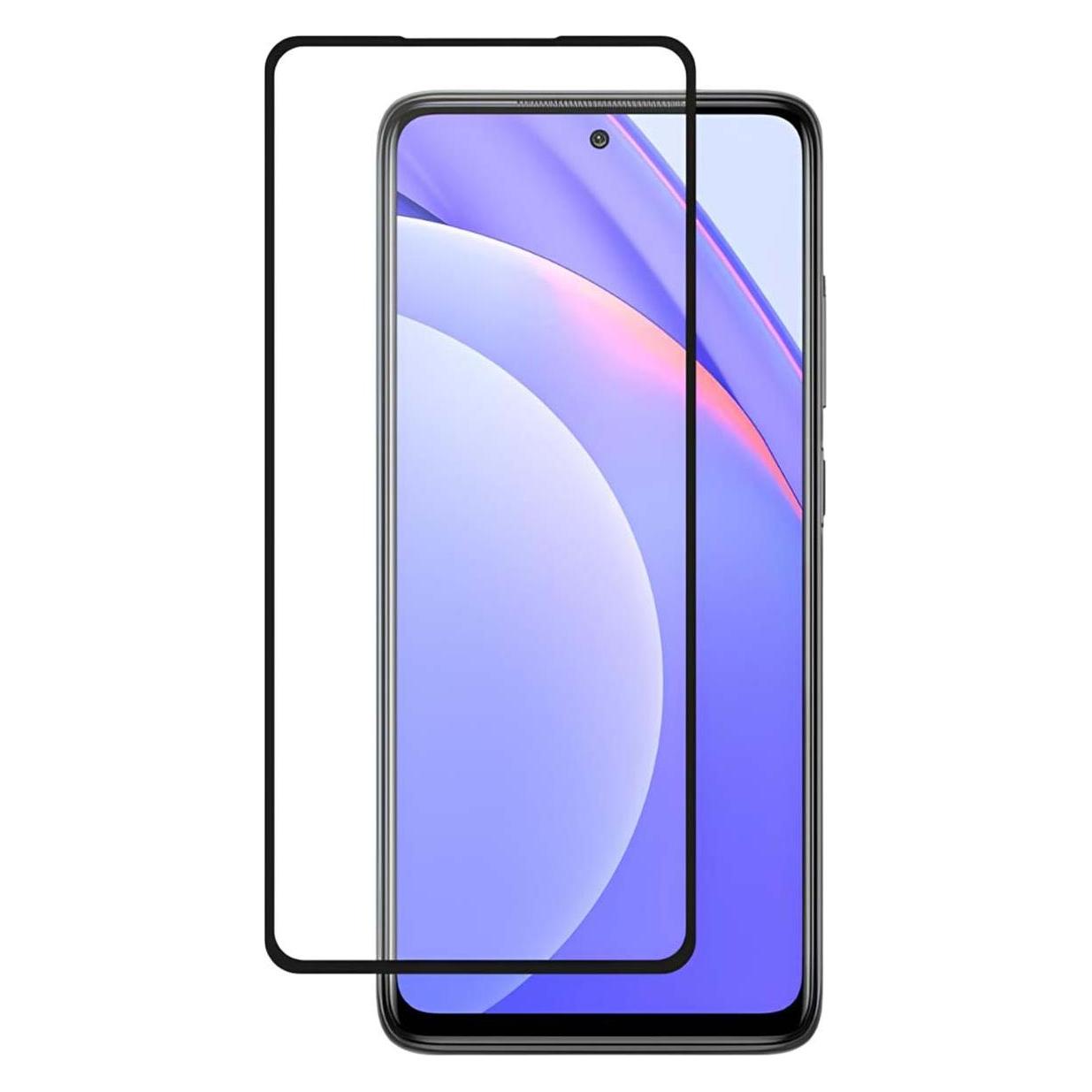 Crong 3D Armor Glass - gehärtetes Glas 9H Full Glue für den gesamten Bildschirm des Xiaomi Mi 10T Lite (1 Stk., Xiaomi Mi 10T Lite) (CRG-3DAG-XM10TL)