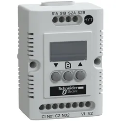 Schneider Electric NSYCCOHYT30VID Climasys-Thermostat und elektronisches Hygrostat, Hygrotherm 9-30V