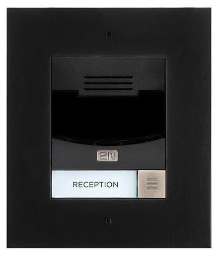 2N IP Solo basisunit met camera, model UP, zwart