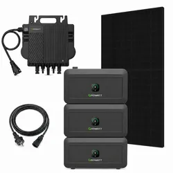 Balkonkraftwerk 800W Komplettset mit 460 Wp und 6144Wh Speicher