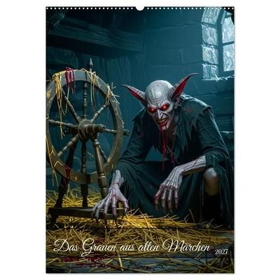 Das Grauen aus alten Märchen (Wandkalender 2027 DIN A2 hoch), CALVENDO Monatskalender