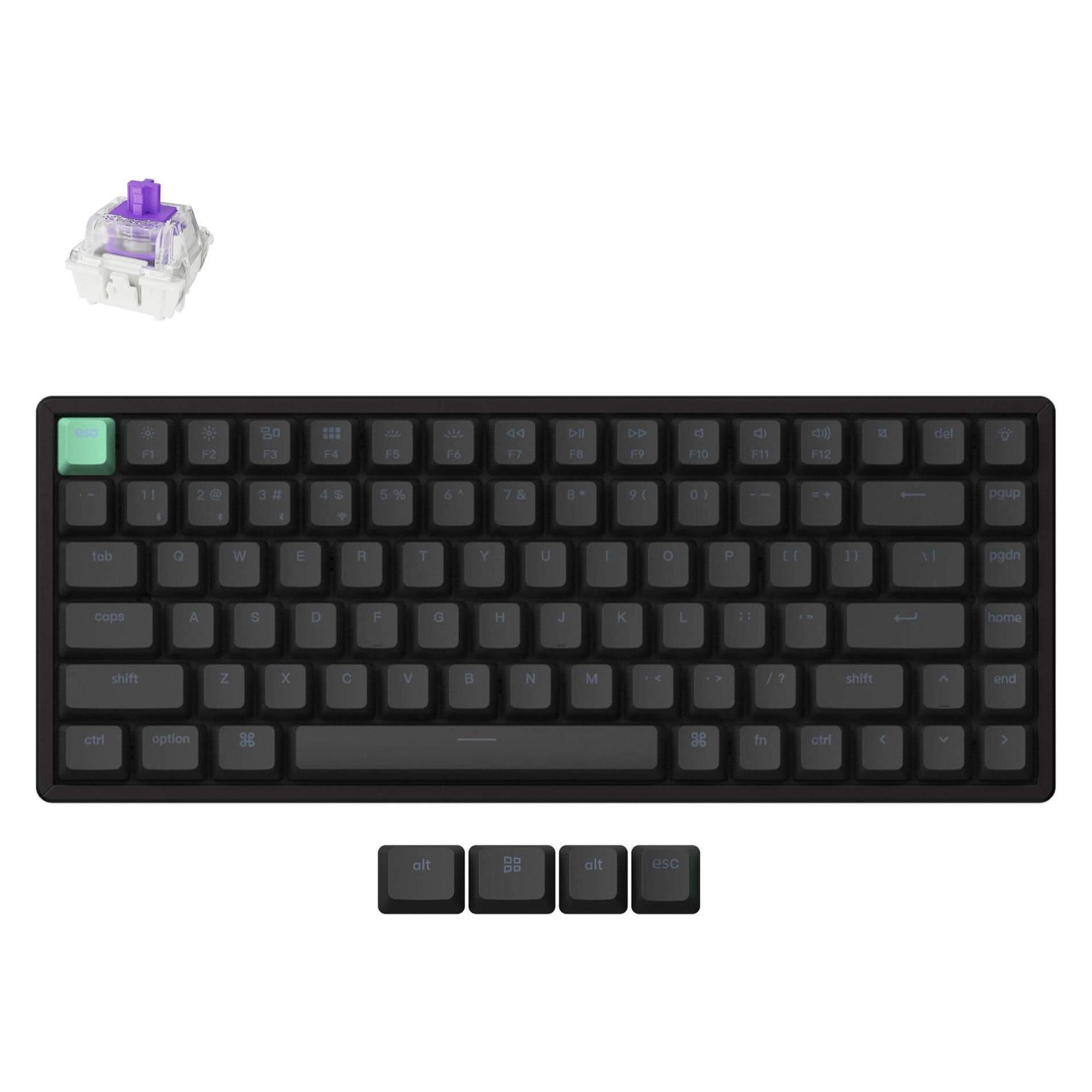 Keychron K2 HE (US, Kabelgebunden, Kabellos) (K2H-J1)