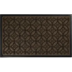 WECONhome Fußmatte Midnight Mosaic braun 60x90 cm
