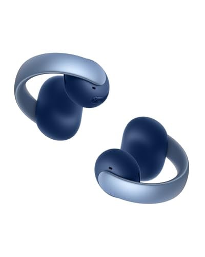 Soundcore AeroClip door Anker Open-Ear Clip Oordopjes met 4-Mic AI in Ijsblauw