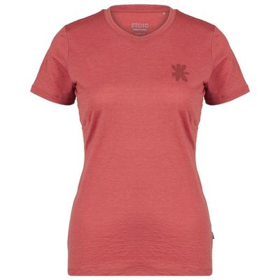 Stoic - Women's Merino155 LaholmSt. T-Shirt Daisy Flower - Merinoshirt Gr XXL rot