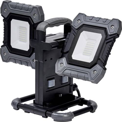 OSRAM Baustrahler, LED-Flutlichtstrahler LED 60W Kaltweiß, Tageslichtweiß Schwarz/Grau