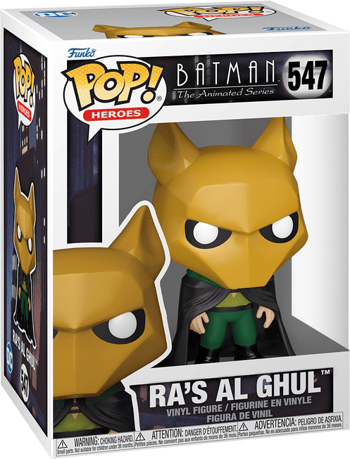 Funko – Pop! Vinyl – Batman Animated Series – Ras al Ghul, Official Funko Merchandise, 4 inches tall