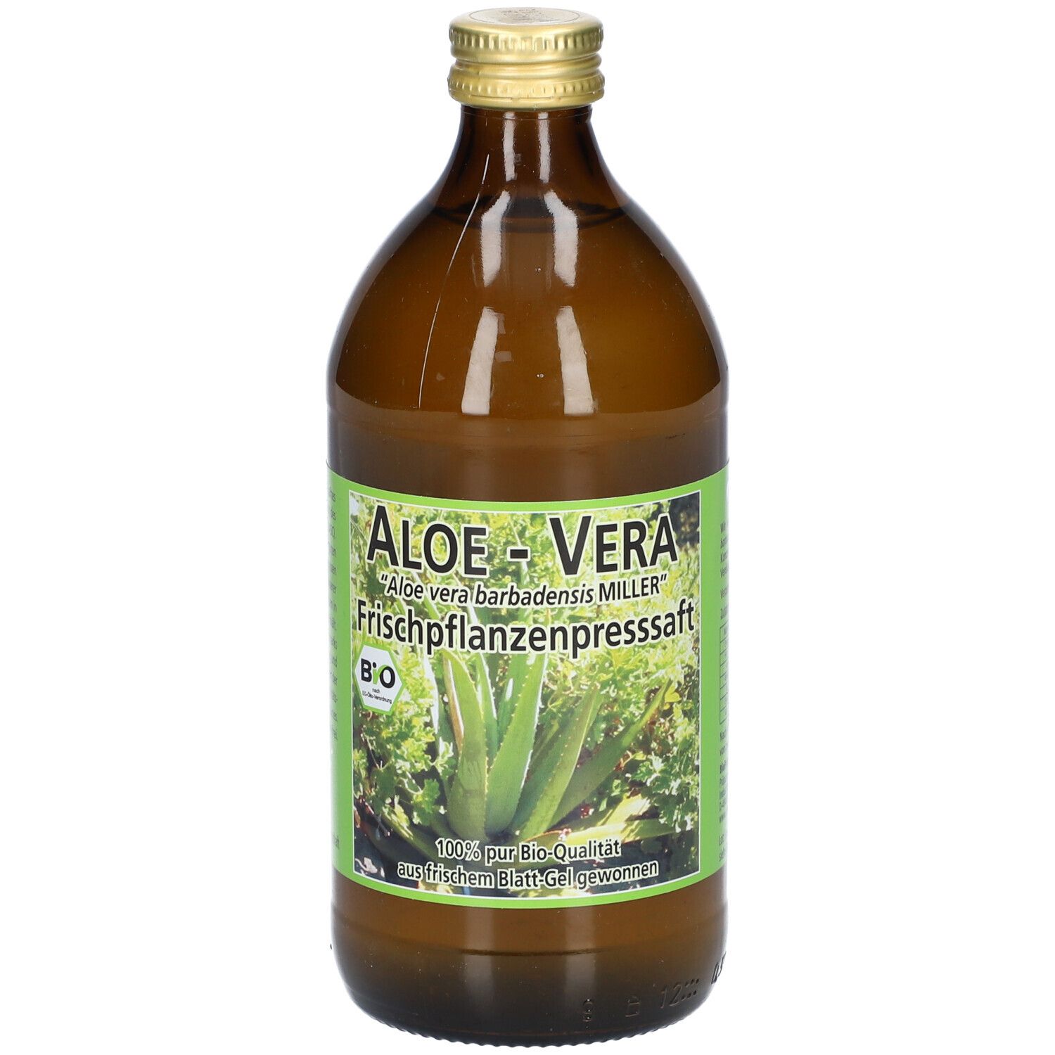 Aloe Vera Frischpflanzensa Bio 500 ml Saft