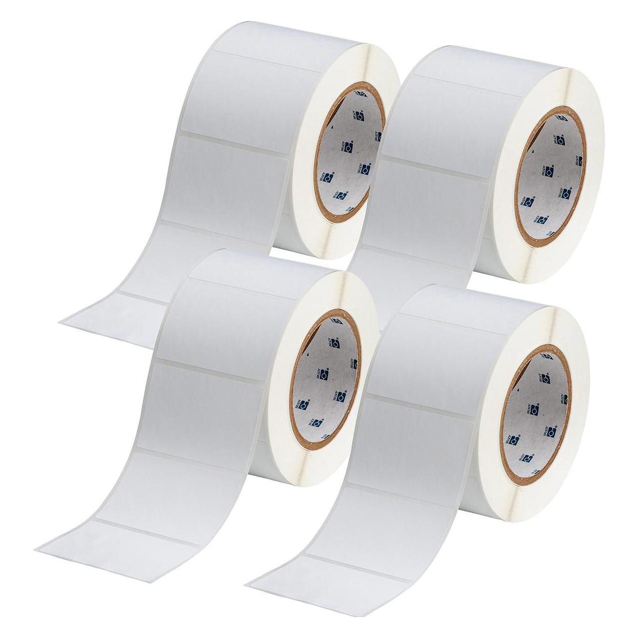 Brady XTHT-19-8423-3, Polyester, Weiss, 76.20 x 50.80 mm, permanent (3000 E.) (81.28 mm) (XTHT-19-8423-3)