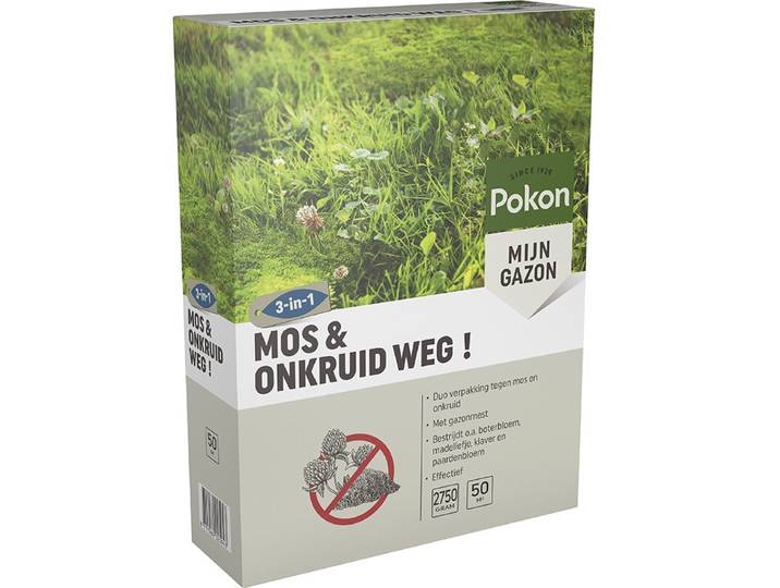 Pokon onkruidmosweg 50m2