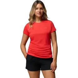 COLUMBIA Damen Shirt Zero Rules Light SS Crew, Größe S in Rot 606
