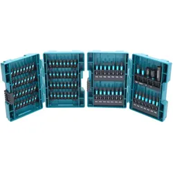 Makita, Bits, Impact Black-Bit-Set (Innensechsrund TX, Kreuz Phillips PH, Kreuz Pozidriv PZ, Schraubschlitz)