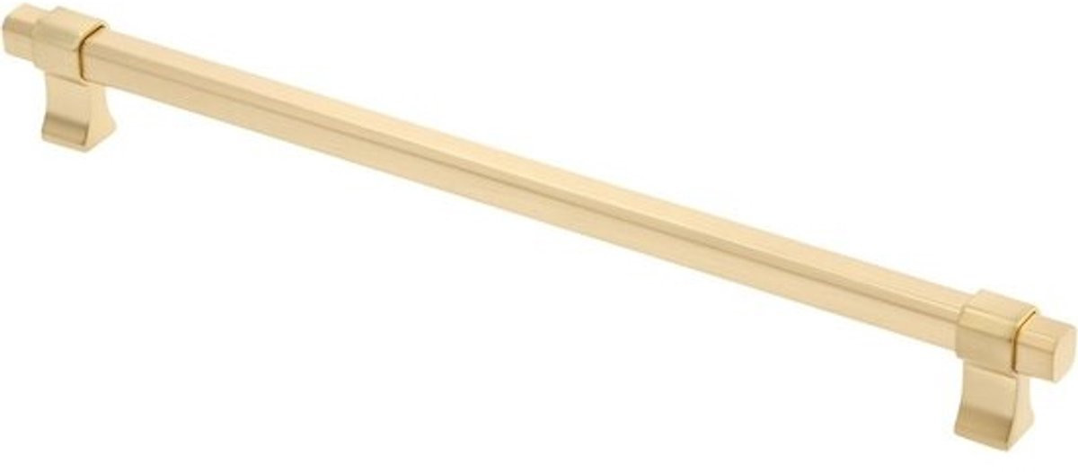 Lange Meubelgreep Geborsteld Goud 29 cm voor Kasten en Lades