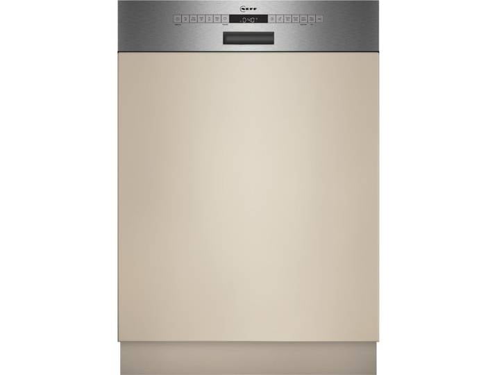 Neff N 50, Geschirrspüler integrierbar, 60 cm, Edelstahl, S145HTS01E