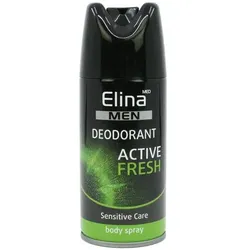 Deospray Elina for Men Active Fresh 150 ml frischer, maskuliner Duft