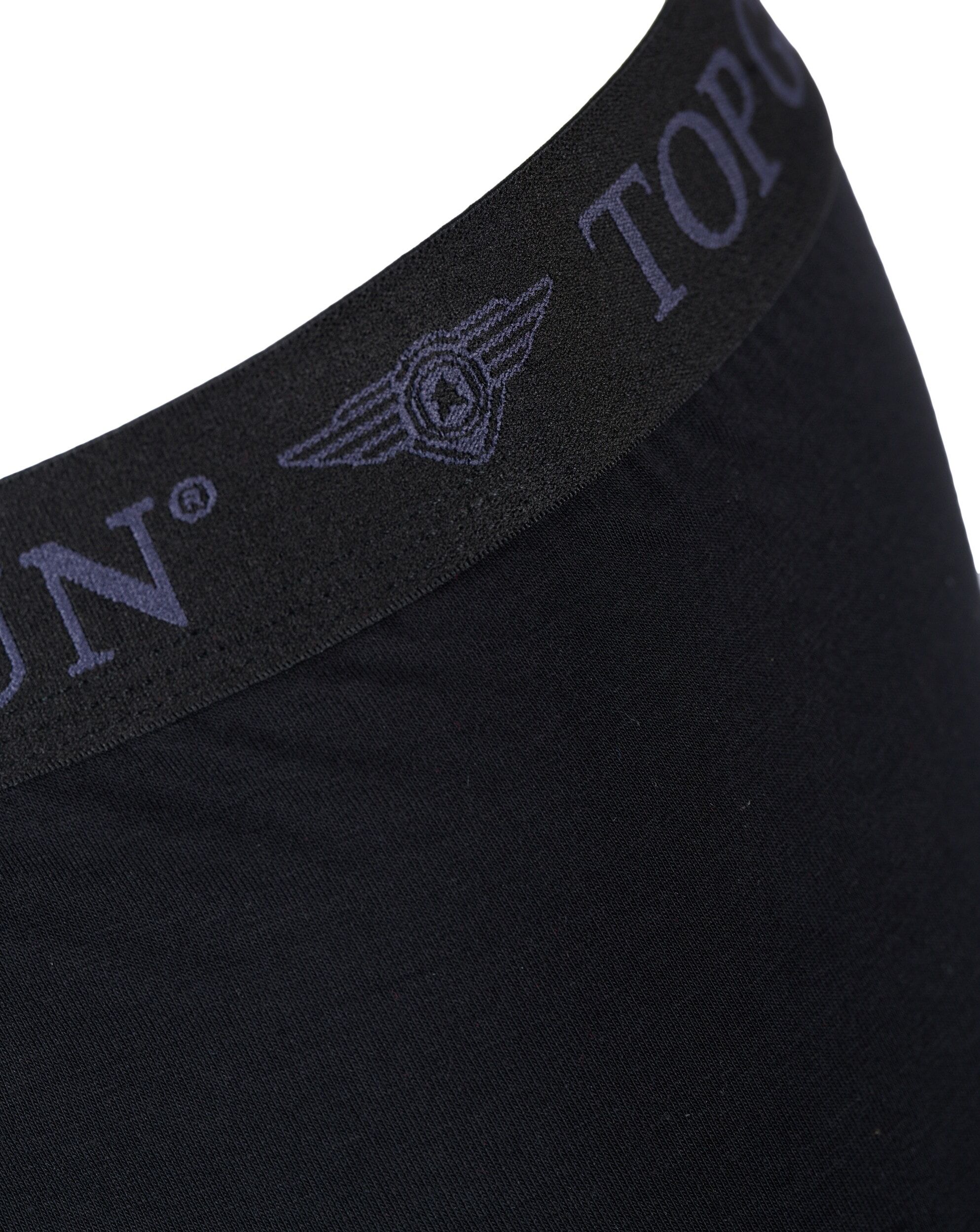 Boxer TOP GUN "Boxershorts Doppelpack TGUW001", Herren, Gr. S, schwarz (schwarz, schwarz), Obermaterial: 95% Baumwolle CO. 5% Elasthan EL., Unterhosen Boxer