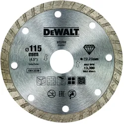 DeWalt, Sägeblatt, Diamantentrennscheibe: Allgemeine Baust DT3732alien (Sauberer Schnitt) 230mm Ø