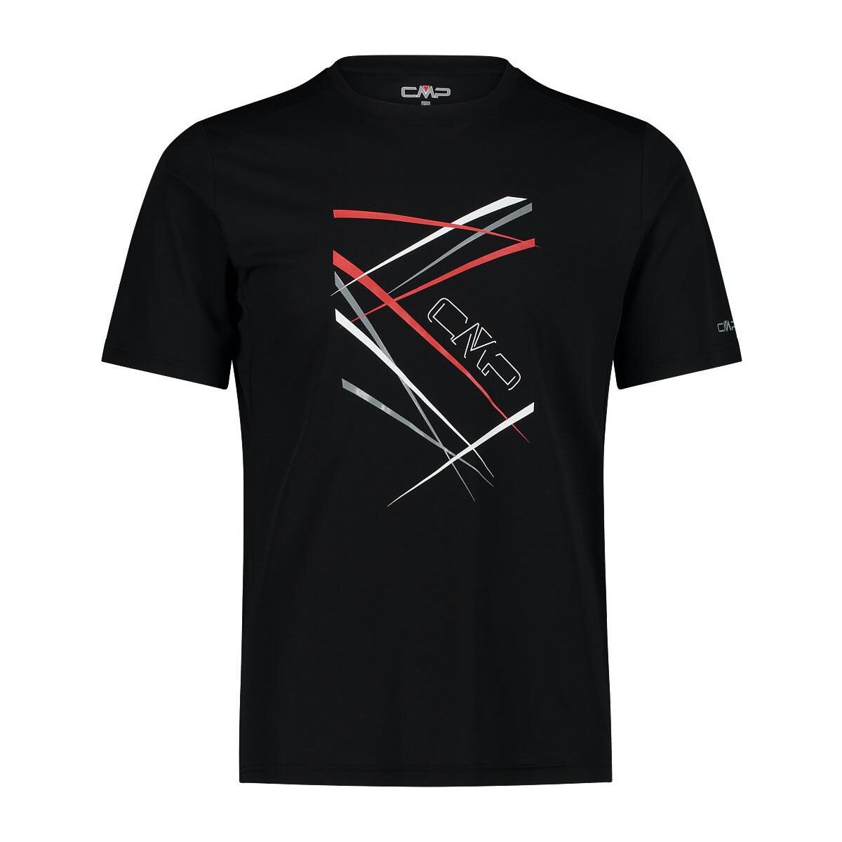 CMP MAN T-shirt nero (U901) 56 32C2537-U901-56
