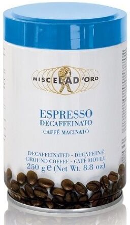 miscelaDOro Miscela D'oro Espresso Entkoffeiniert Gemahlener Kaffee 250 G - MaxiCoffee