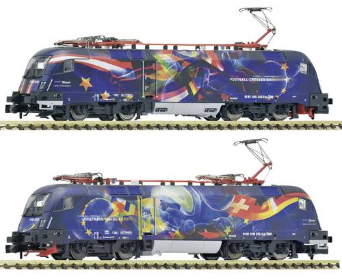 Fleischmann 7570070 N Elektrolokomotive 1116 212-2 "Fußball vereint Europa", ÖBB