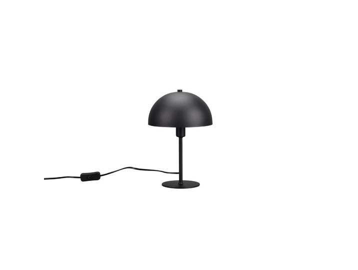 Trio Leuchten Tischleuchte Nola, Schwarz, Goldfarben, Metall, 20x30.5x20 cm, Schnurschalter, Lampen & Leuchten, Innenbeleuchtung, Tischlampen, Tischlampen