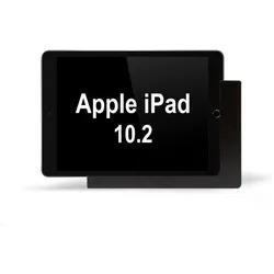 TabLines TWP004B Wandhalterung für iPad 10.2 (7./8./9. Gen.), schwarz, Tablet Halterung, Schwarz